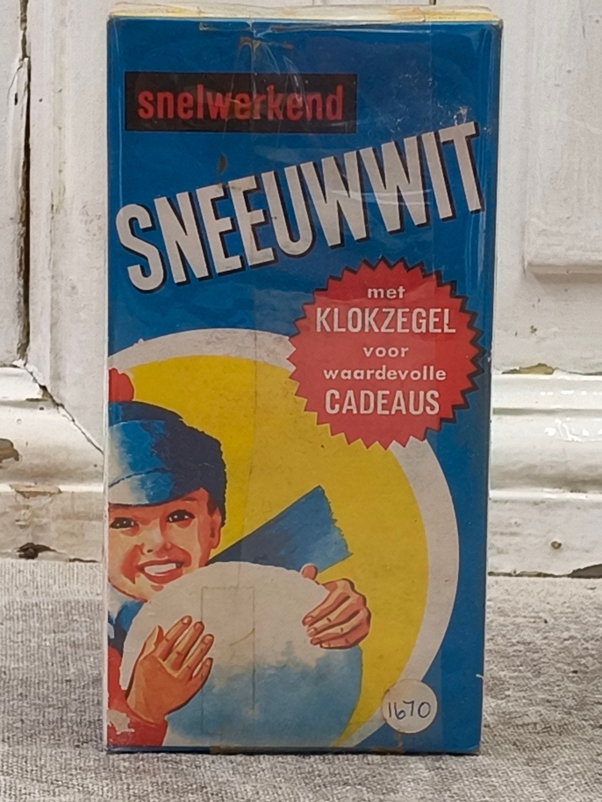 Oud vol pak Sneeuwwit waspoeder, Verzamelen, Ophalen of Verzenden, Gebruikt, Overige typen