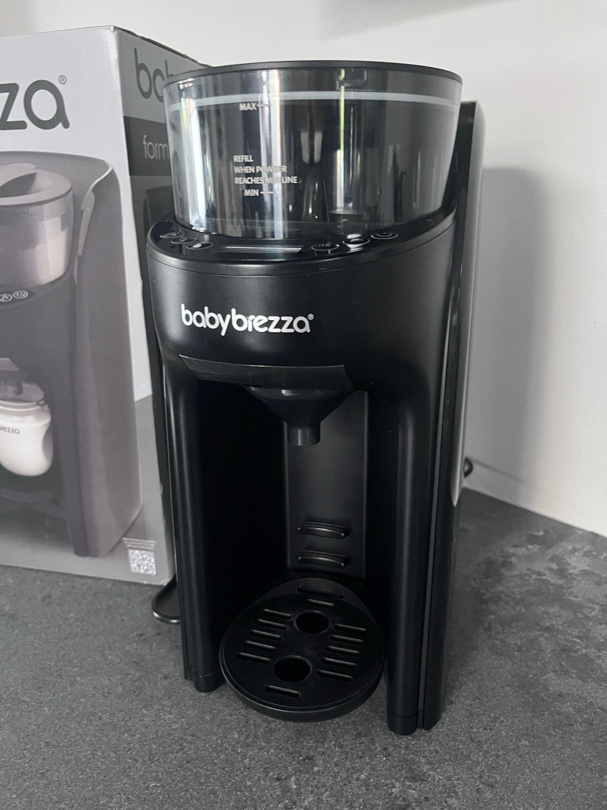 Baby Brezza Formula Pro Advanced - Automatische Flessenmaker, Automatisch, Ophalen of Verzenden, Zo goed als nieuw, Flessenmaker