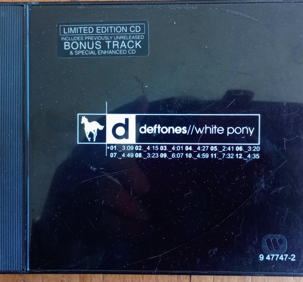Deftones - white pony, Ophalen of Verzenden, Zo goed als nieuw, Poprock