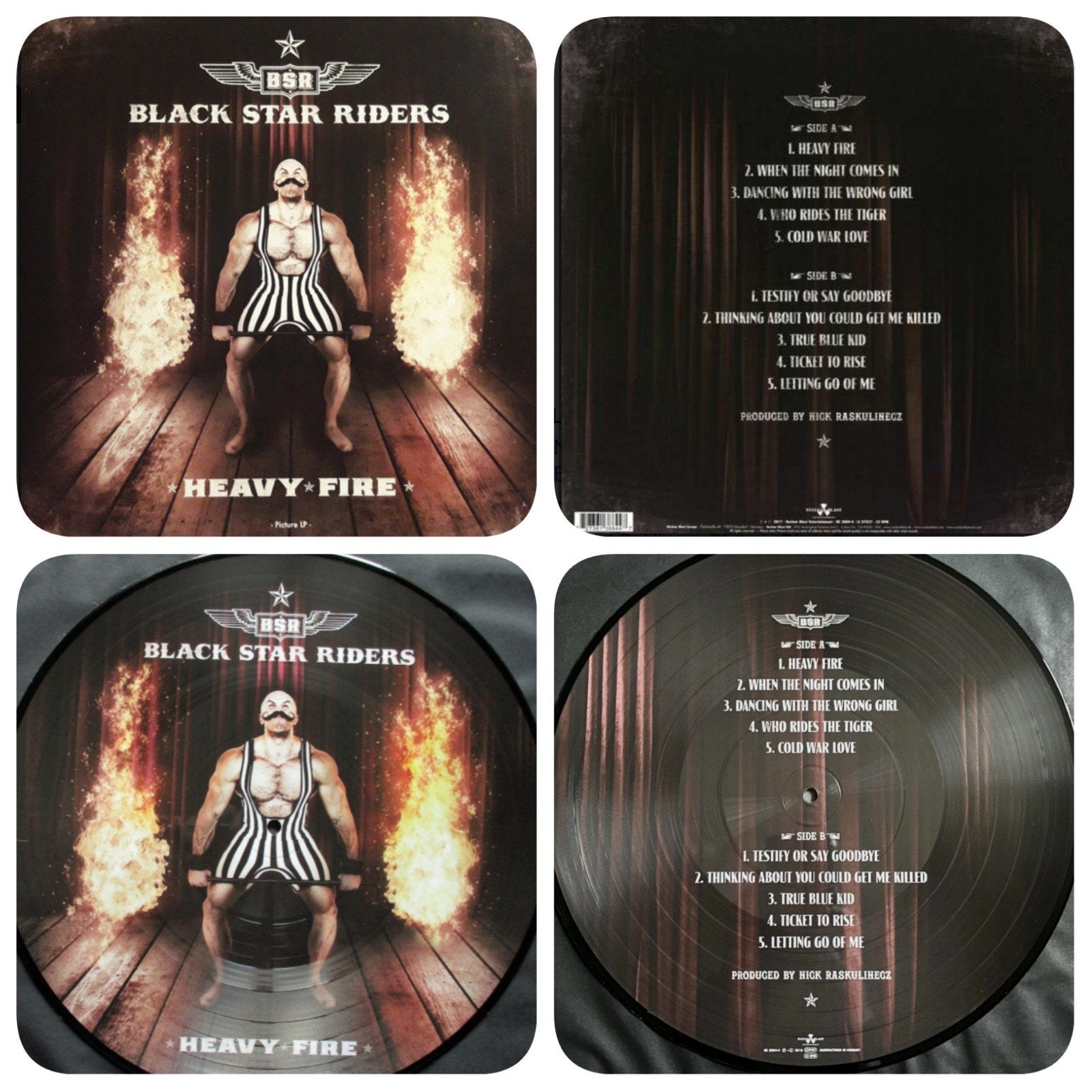 Black Star Riders [ex Thin Lizzy] - Heavy Fire/Picture Disc, Cd's en Dvd's, Vinyl | Hardrock en Metal, Ophalen of Verzenden, Nieuw in verpakking