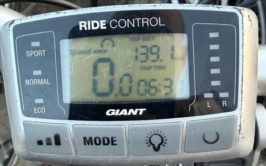 Giant Twist Display - Fietscomputer voor E-bike Ride Contole, Ophalen of Verzenden, Snelheidssensor, Gebruikt