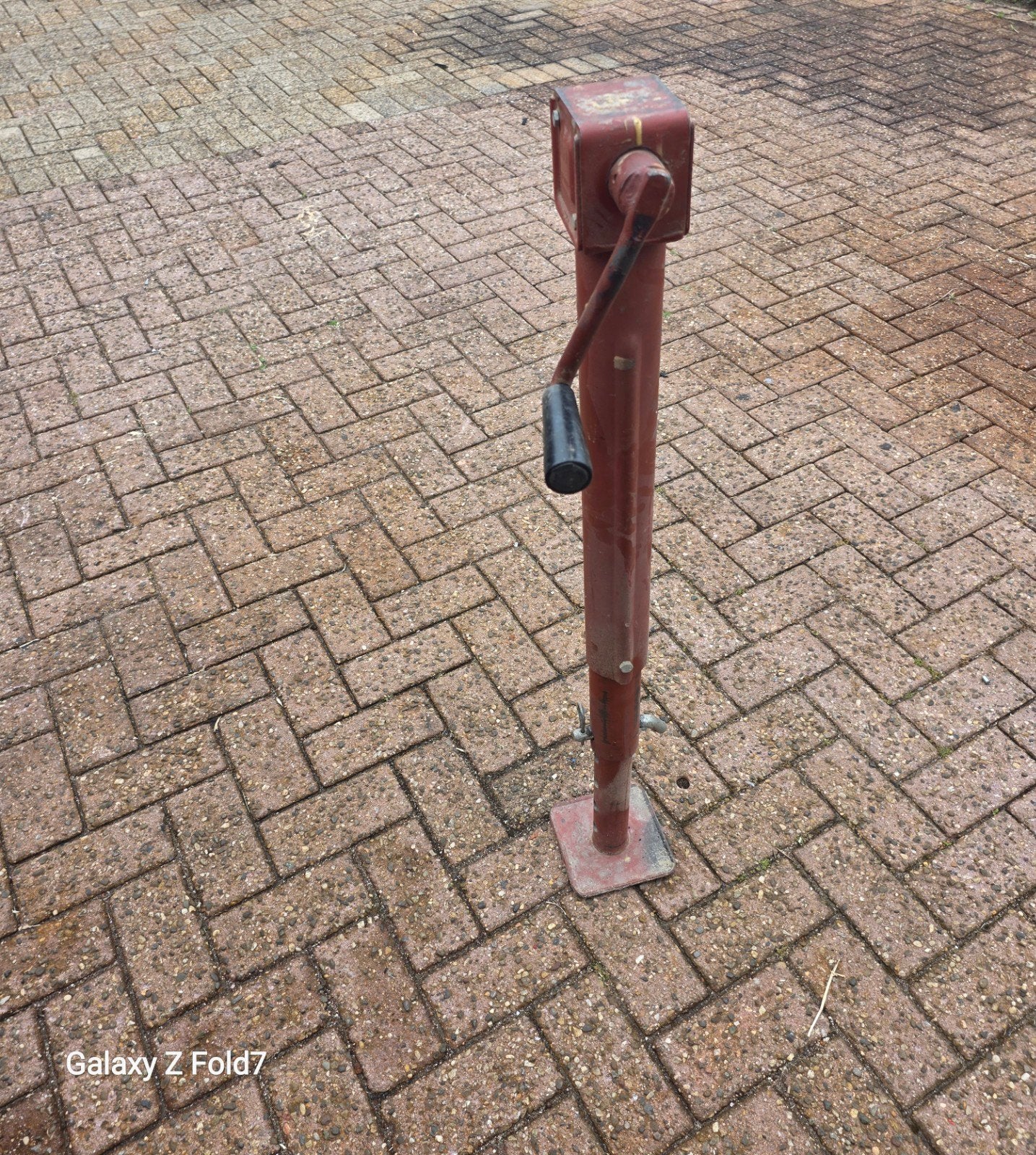 Steunpoten voor een losse Camperopbouw, Auto diversen, Krikken, Ophalen, Gebruikt, Manueel, Schaarkrik