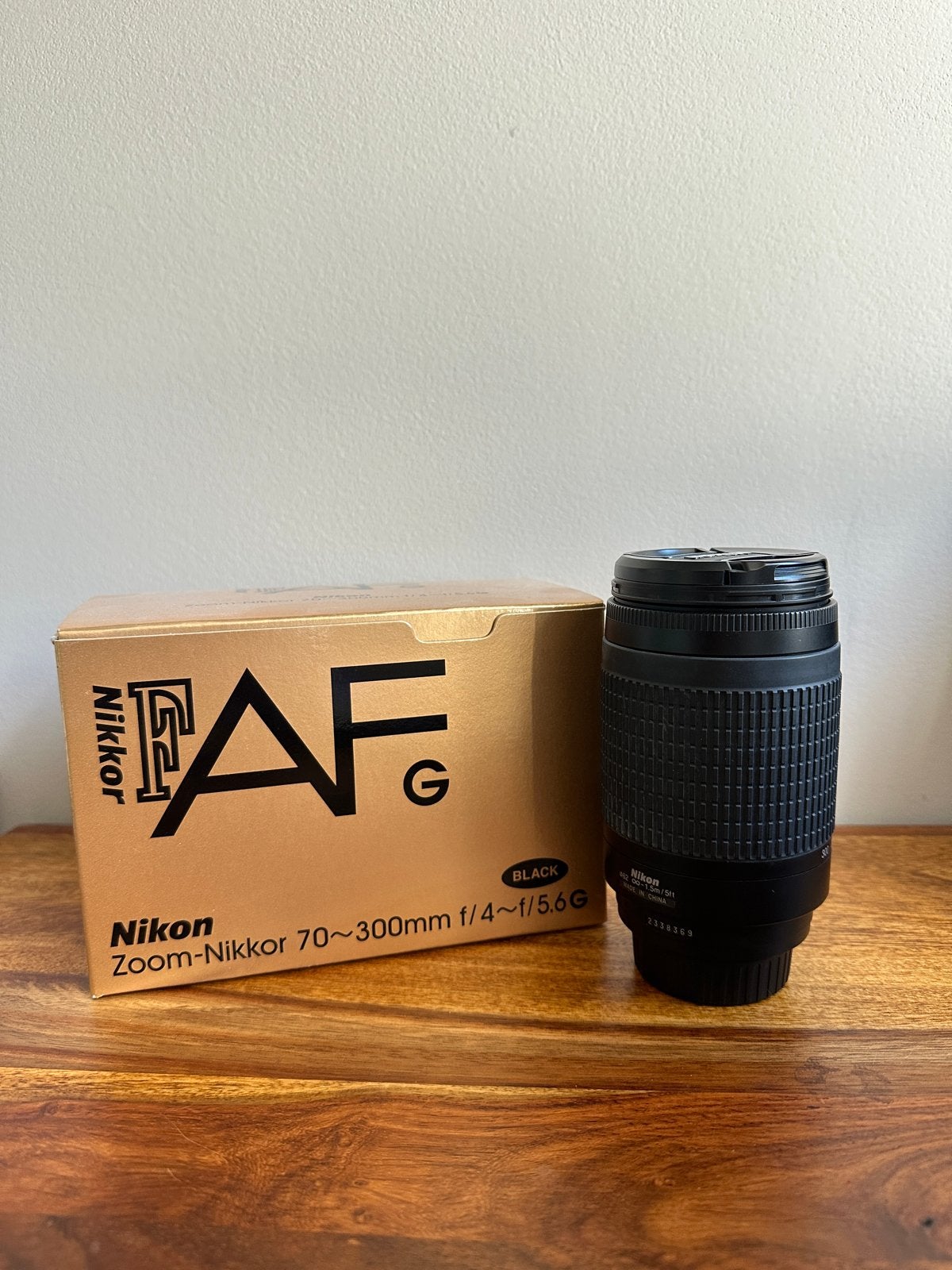 Nikon AF 70-300mm f/4-5.6 Zoomlens, Audio, Tv en Foto, Gebruikt, Autofocus, Nikon, Nikon F-mount
