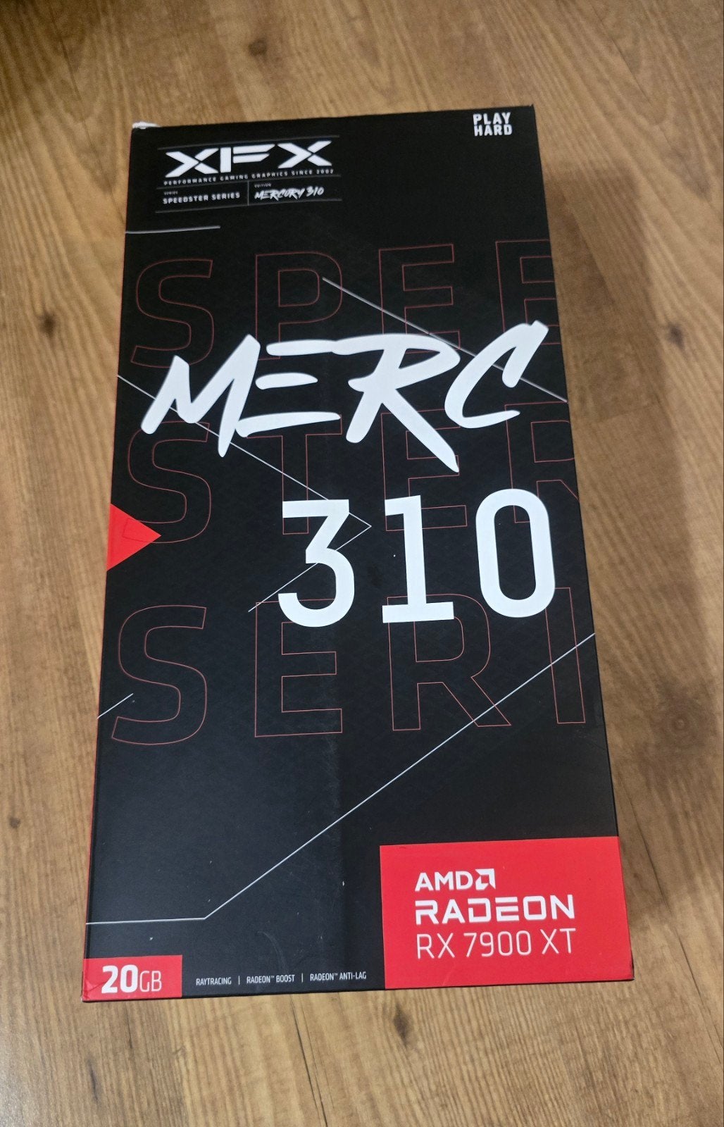 XFX Speedster 7900XT 20GB MERC 310, Computers en Software, Videokaarten, Ophalen of Verzenden, GDDR6, PCI-Express 4