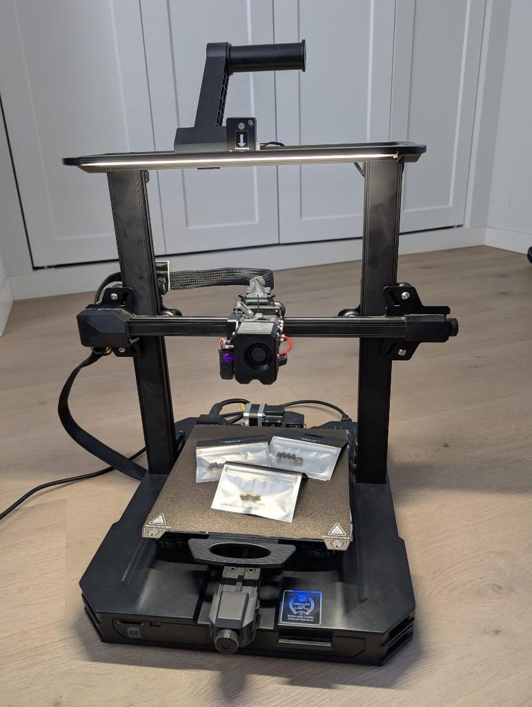 Ender 3 S1 Pro – Perfect Afgesteld, Met Extra’s, Computers en Software, 3D Printers, Ophalen, Zo goed als nieuw, Filament, Creality