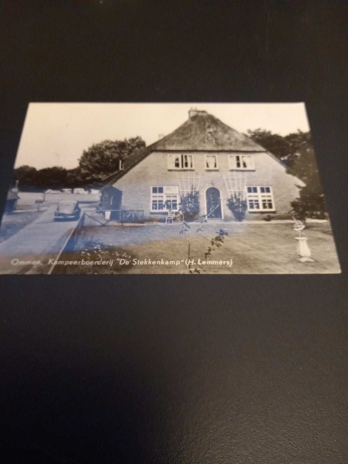 kaart Ommen Kampeerboerderij De Stekkenkamp, Verzenden, Gelopen, Overijssel
