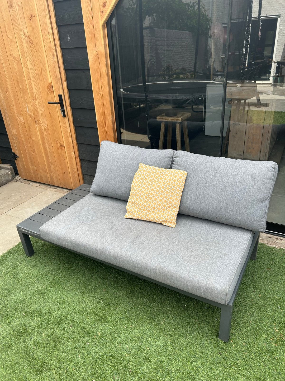 Exotan Lounge Bankje, Gebruikt, Aluminium, Loungeset, Bank
