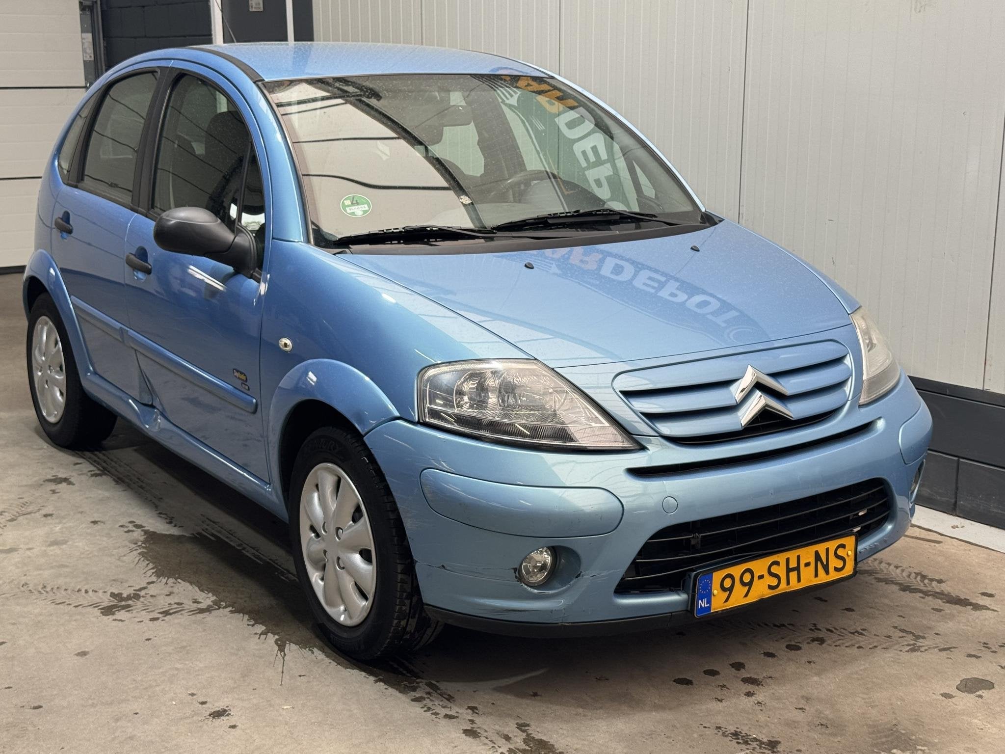 Citroen C3 1.4i Sky Radio, Auto's, Citroën, Voorwielaandrijving, 989 kg, Blauw, Origineel Nederlands