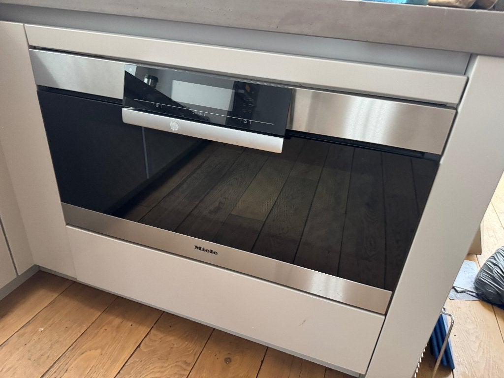 Miele 90cm inbouwoven H 5961 B, Ophalen, 50 tot 55 cm, Gebruikt, Hete lucht