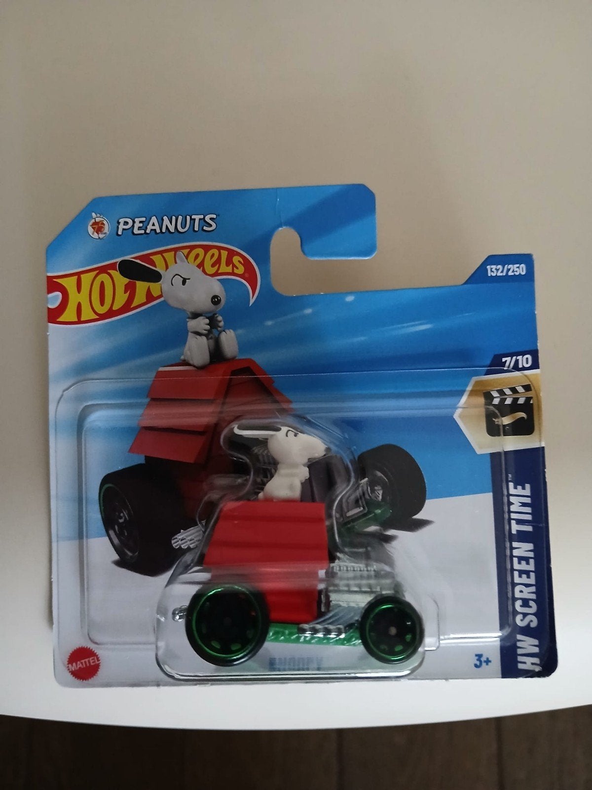Hot Wheels auto Snoopy 7/10 Peanuts.Nieuw in de doos., Ophalen of Verzenden, Nieuw, Auto
