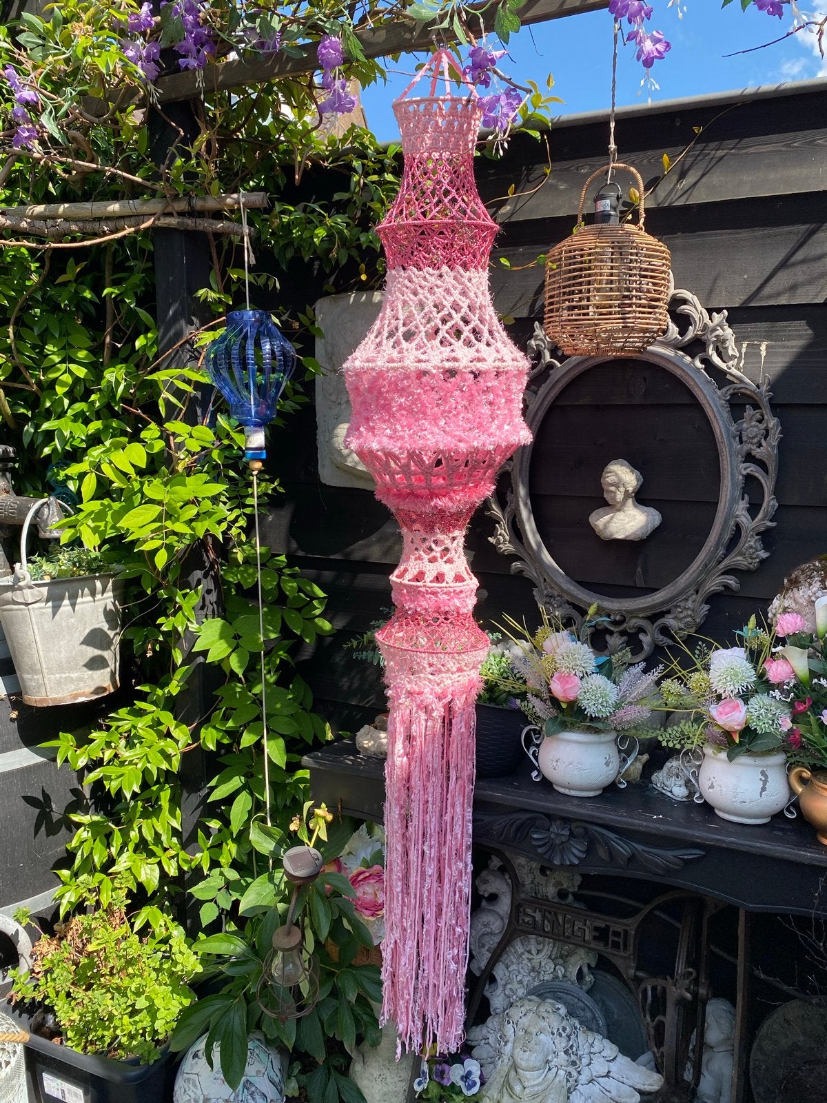 De Rose Solar kroonluchter tuin verlichting lamp licht, Ophalen of Verzenden, Nieuw
