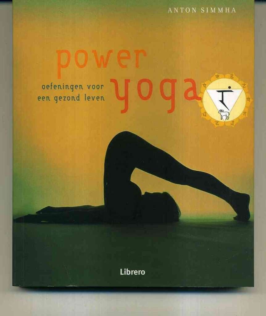 Power Yoga Anton Simmha, Ophalen of Verzenden, Zo goed als nieuw, Meditatie of Yoga, Instructieboek