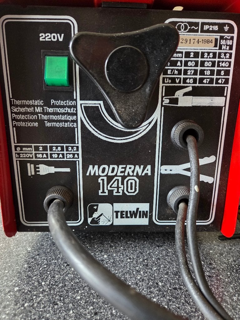 Lasapparaat, Ophalen, Gebruikt, Minder dan 150 ampère, Elektroden