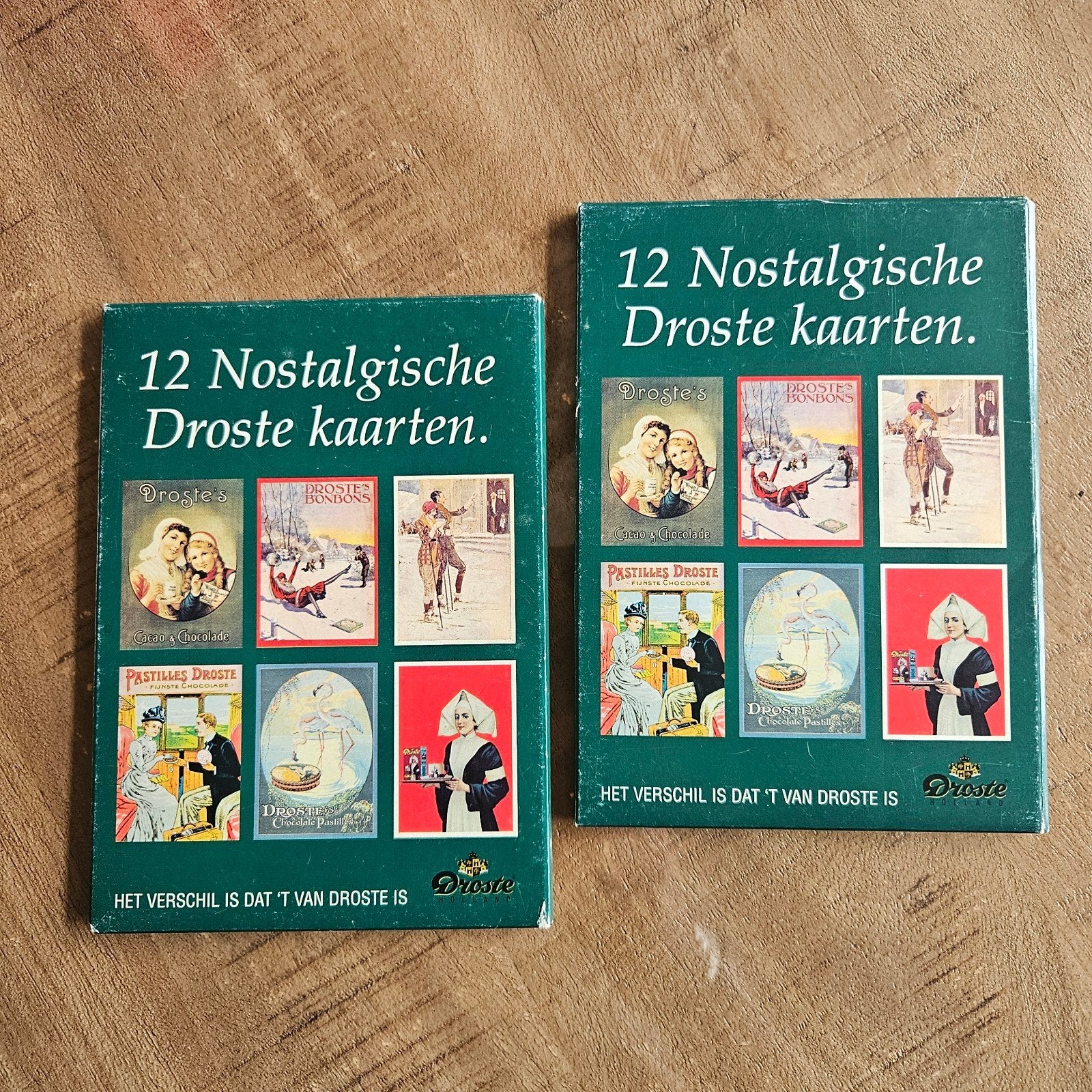 2 pakjes Droste ansichtkaarten - 12  kaarten per pakje, Verzamelen, Ophalen of Verzenden