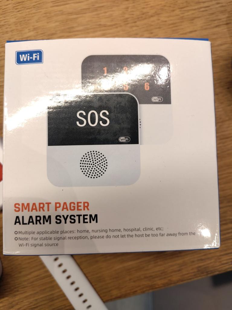 Smart Pager Alarm Systeem met SOS-functie, Ophalen of Verzenden, Nieuw, Compleet systeem