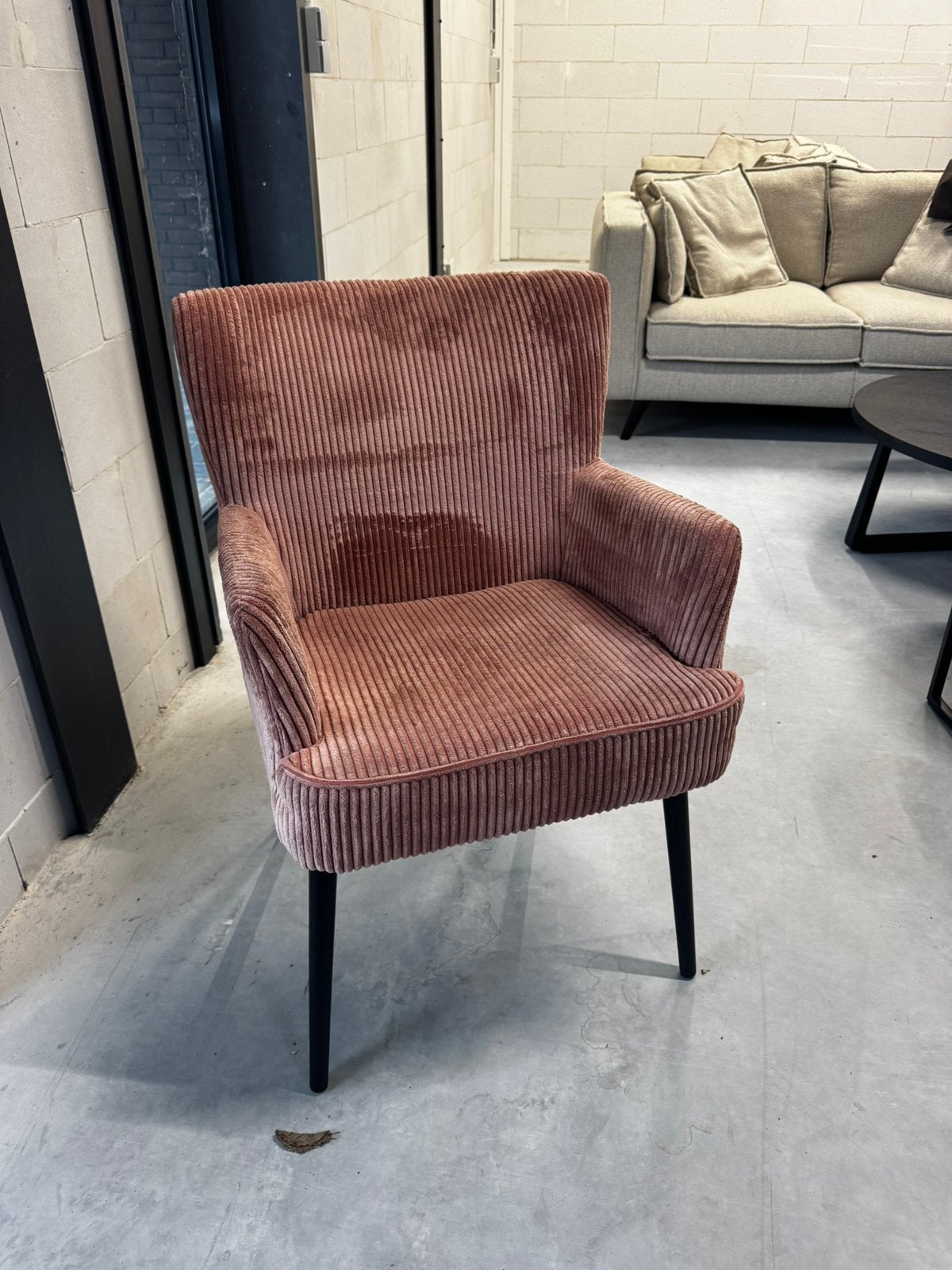 Luxe ribfluwelen eetkamerstoelen, Huis en Inrichting, Ophalen, Zo goed als nieuw, Stof