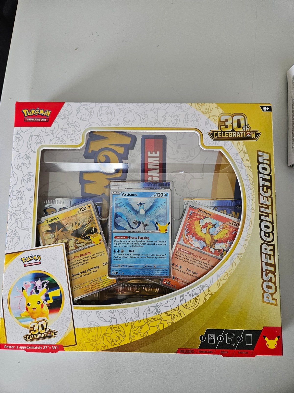 Pokémon 30th Anniversary Celebrations Poster Collectie, Ophalen, Nieuw, Overige typen