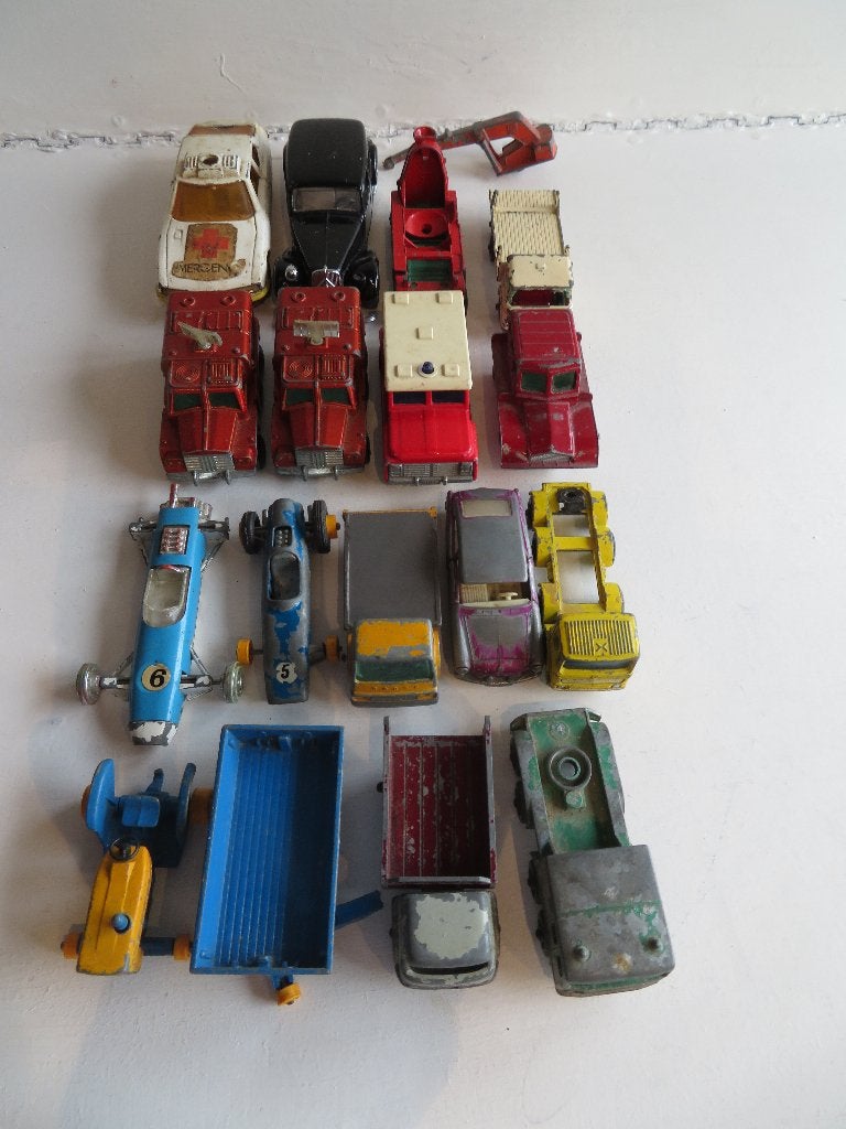 Diverse Matchbox Lesney opknappers, Ophalen of Verzenden, Gebruikt, Auto
