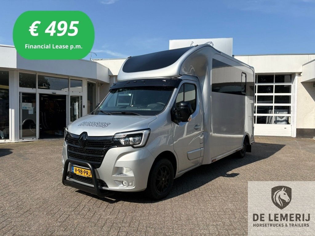 Renault Master Automaat Sodiak Nubia Hengstenuitvoering 2022, Ophalen, Gebruikt, Polyester, 2-paards trailer