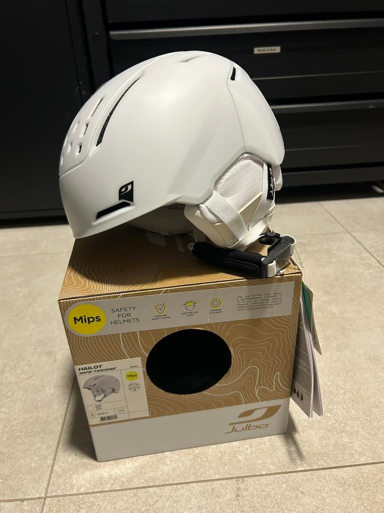 Julbo Hailot Mips Twiceme Skihelm Small Wit Snowboard, Sport en Fitness, Skiën en Langlaufen, Overige merken, Nieuw, Ophalen of Verzenden