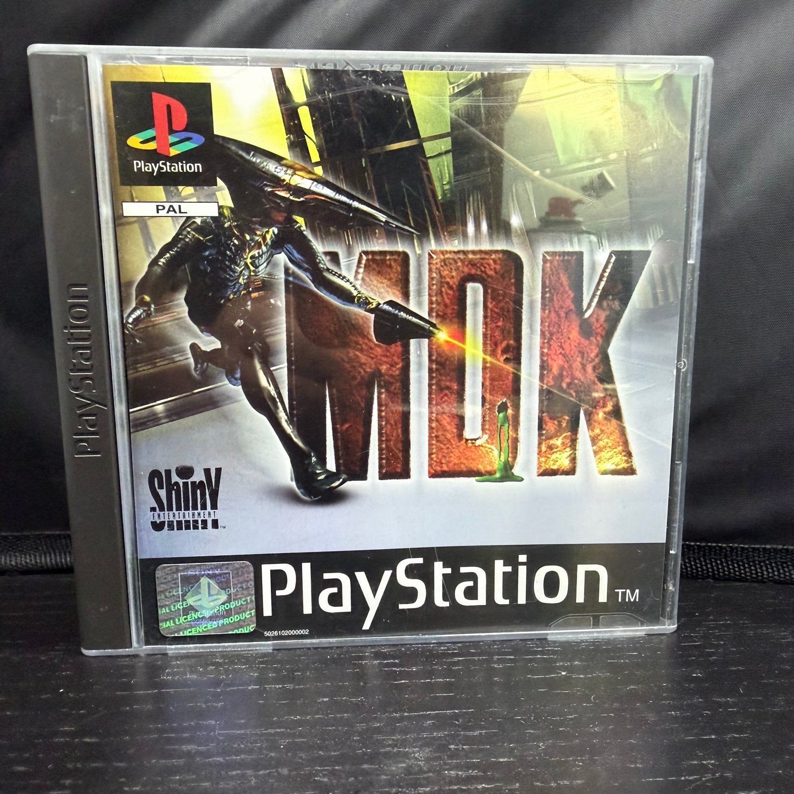 MDK – PlayStation 1 PS1 PAL – Complete set + originele poste, Spelcomputers en Games, Games | Sony PlayStation 1, S, Shooter, G