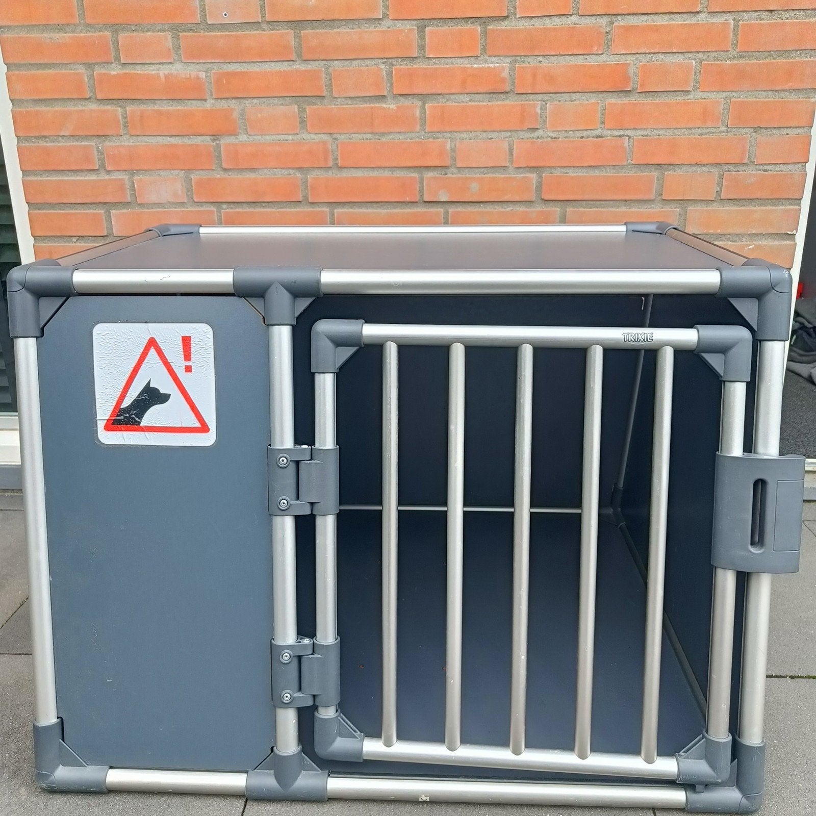Trixie Aluminium Transportbox voor honden, Dieren en Toebehoren, Hondenhokken, Ophalen of Verzenden, 75 tot 110 cm, 65 tot 100 cm