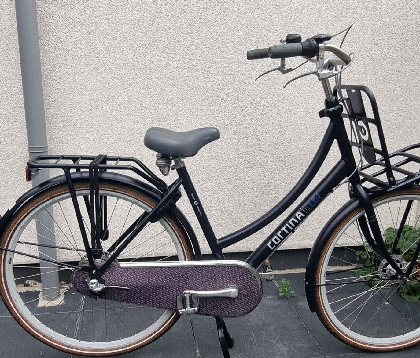 Cortina U4 Transportfiets - 28 inch / Maat 50 cm (3 versnell, Ophalen, Terugtraprem, Versnellingen, Zo goed als nieuw