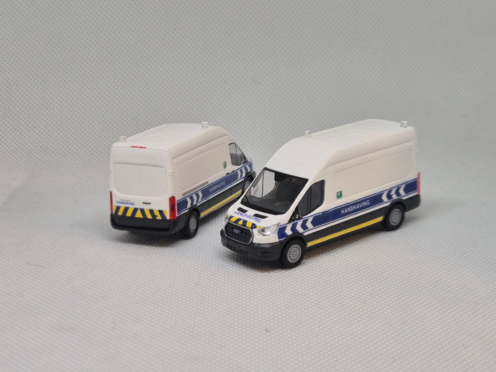 Ford Transit Handhaving Eigenbouw, Hobby en Vrije tijd, Modelauto's | 1:87, Ophalen of Verzenden, Zo goed als nieuw, Auto, Overige merken