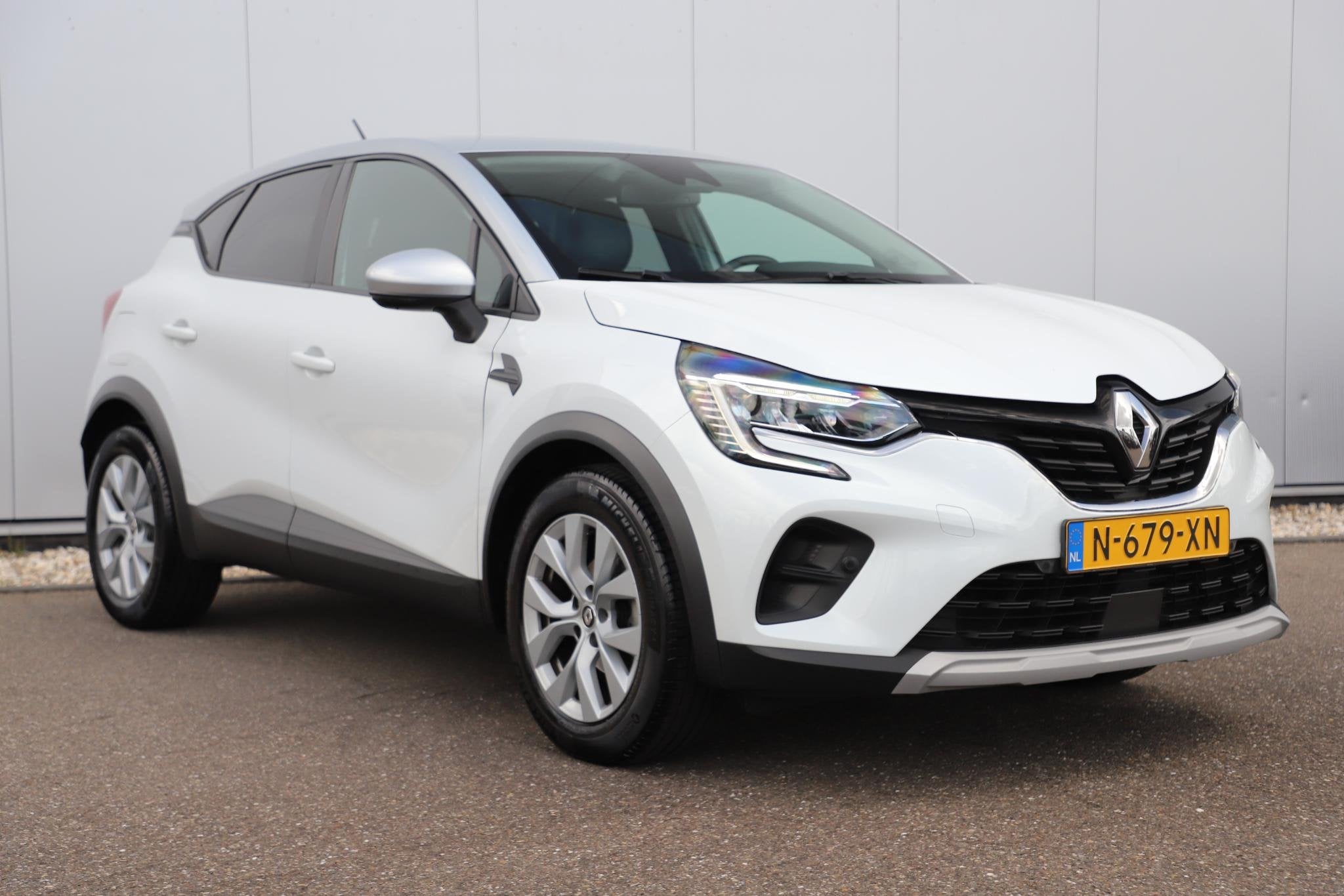 Renault Captur 1.0 TCe 90 Business Zen Lederen Bekleding Nav, Voorwielaandrijving, Stof, Gebruikt, Euro 6