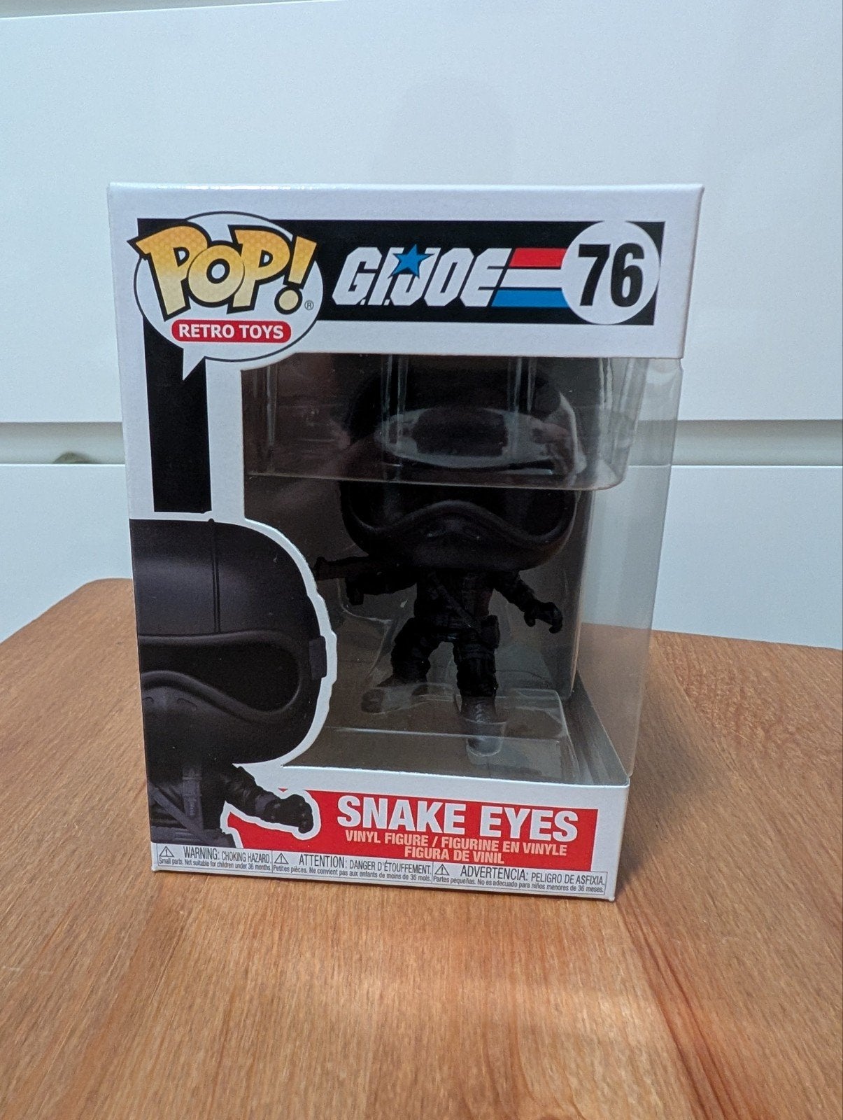 Funko Pop! G.I. Joe Snake Eyes #76 Retro Toys, Ophalen of Verzenden, Nieuw