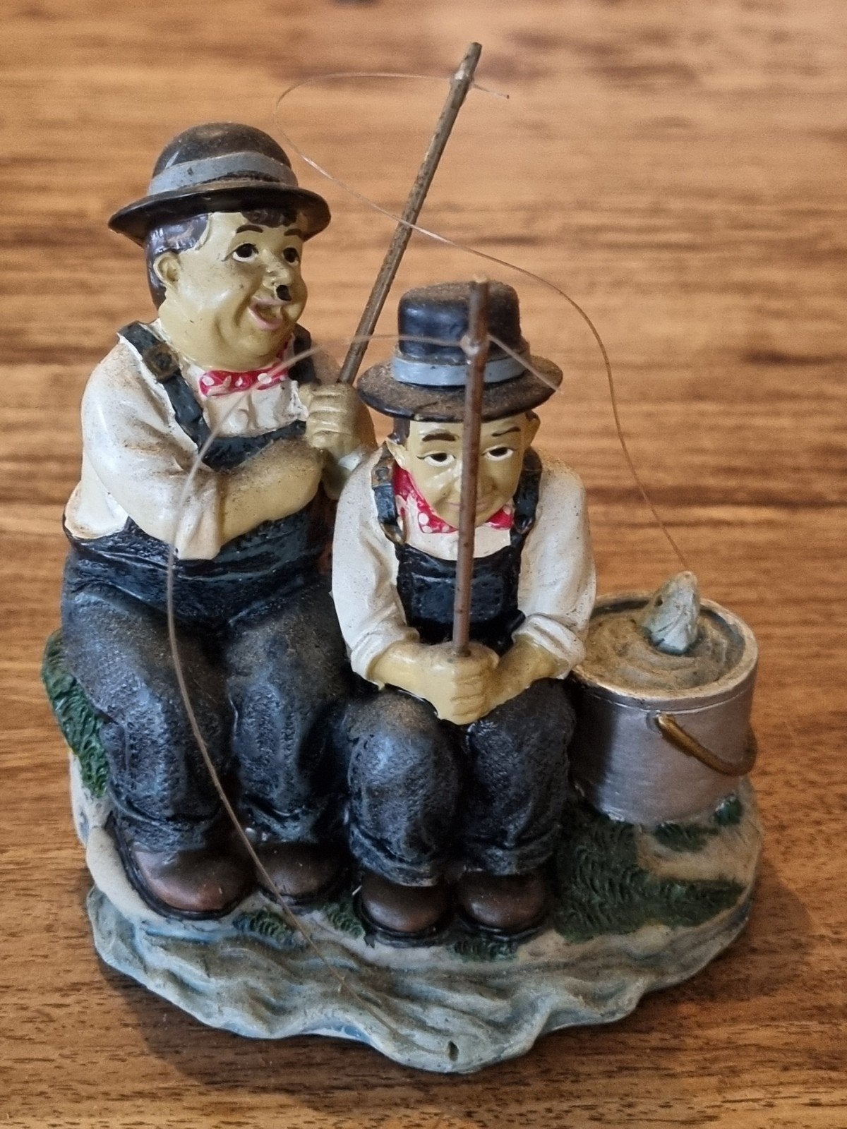 Beeldje Vissers - Decoratieve Figuur, Verzamelen, Ophalen of Verzenden, Gebruikt, Mens