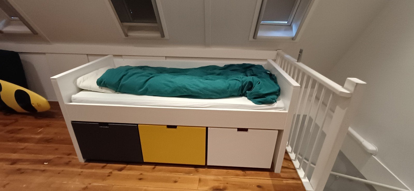 Bopita bed zoekt een nieuw adres, Ophalen, Gebruikt, Eenpersoons, Wit