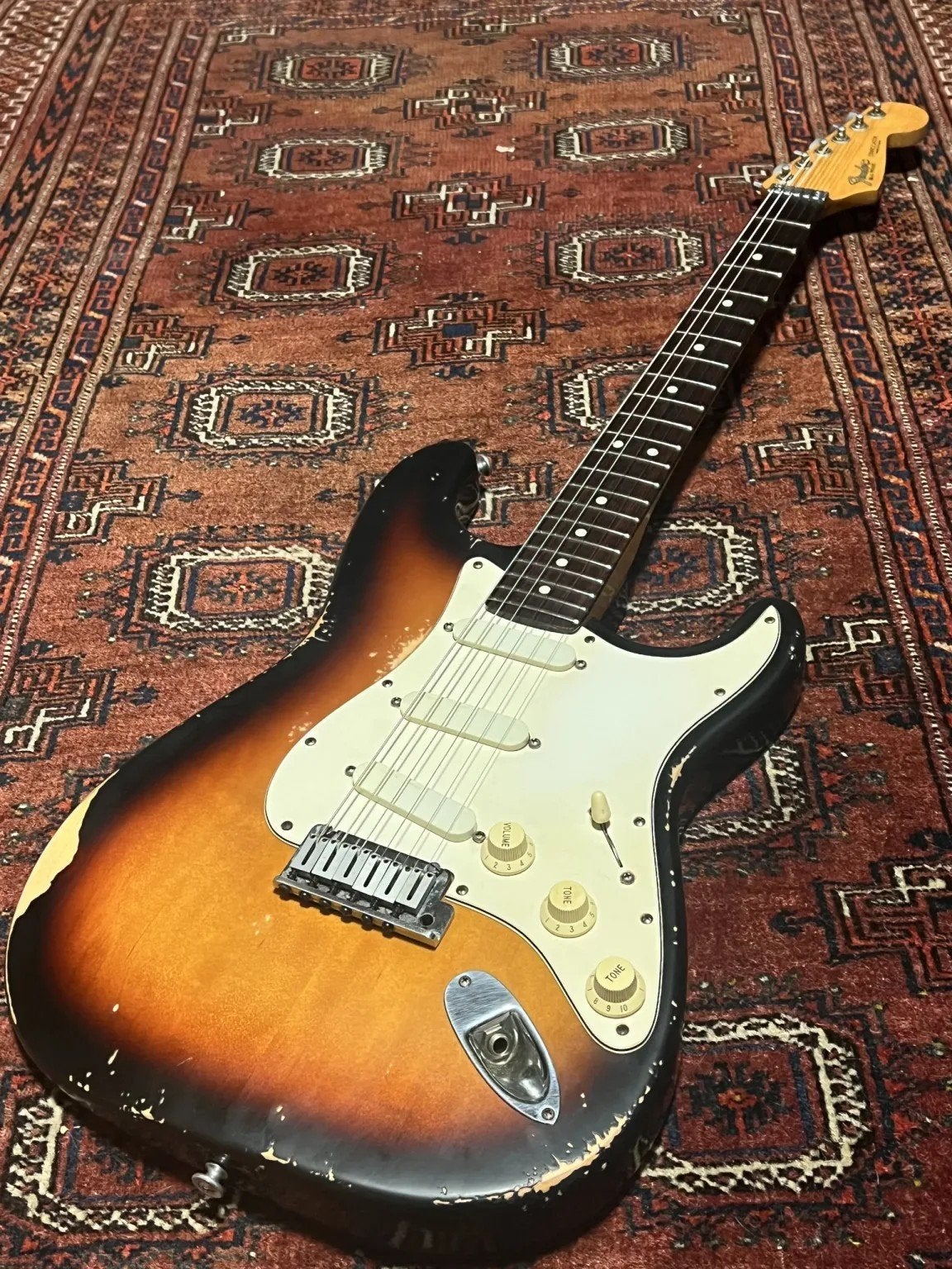 Te koop / ruil: 1989 USA Fender Stratocaster Plus - Relic, Ophalen, Gebruikt, Solid body, Fender