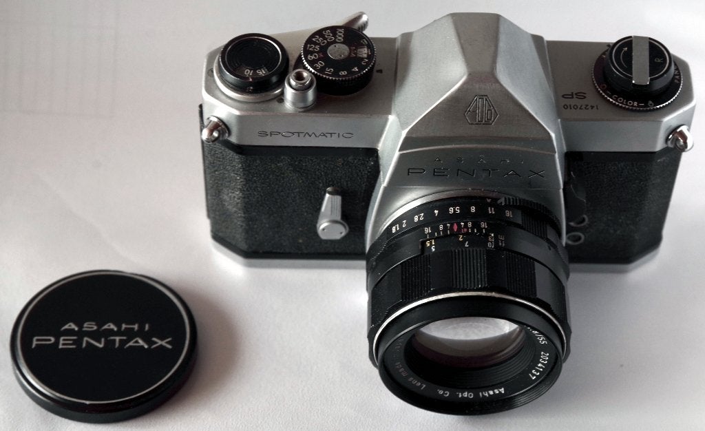 Vier Pentax M42 schroefdraad camera’s met standaardobjectief, Ophalen of Verzenden, Gebruikt, Spiegelreflex, Pentax