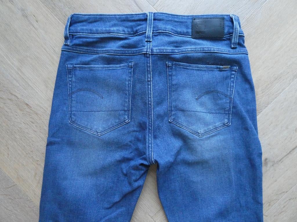 Mooie Gstar 3301 High Skinny spijkerbroek maat 27-30, Gstar, Zo goed als nieuw, W27 (confectie 34) of kleiner, Verzenden
