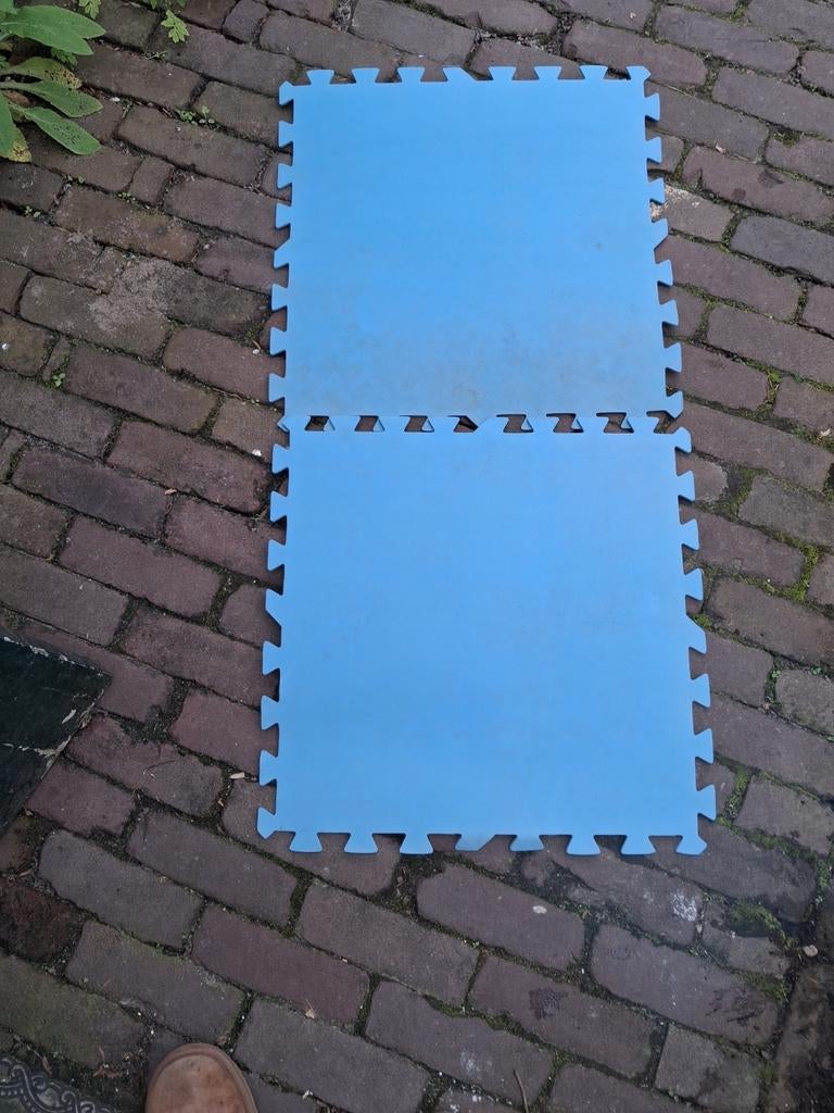 Gratis,16 zwembad tegels., Ophalen, Gebruikt