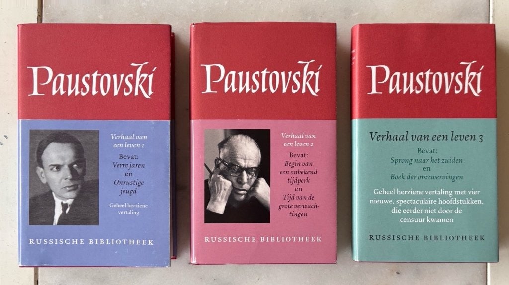 Paustovski - Verhaal van een leven (deel 1, 2, 3), Konstantin Paustovski, Ophalen of Verzenden, Zo goed als nieuw, Nederland