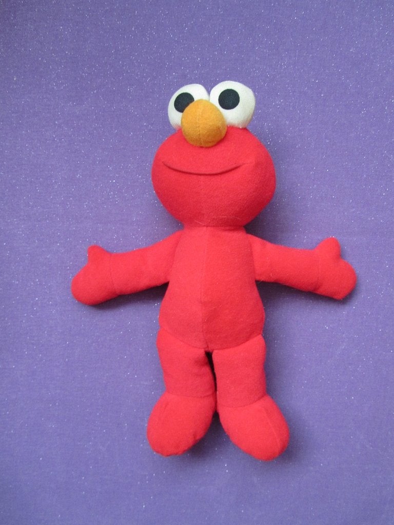 SESAMSTRAAT JIM HENSON PRODUCTION Knuffel ELMO 1996. 25 CM, Overige typen, Nieuw, Ophalen of Verzenden, Met label