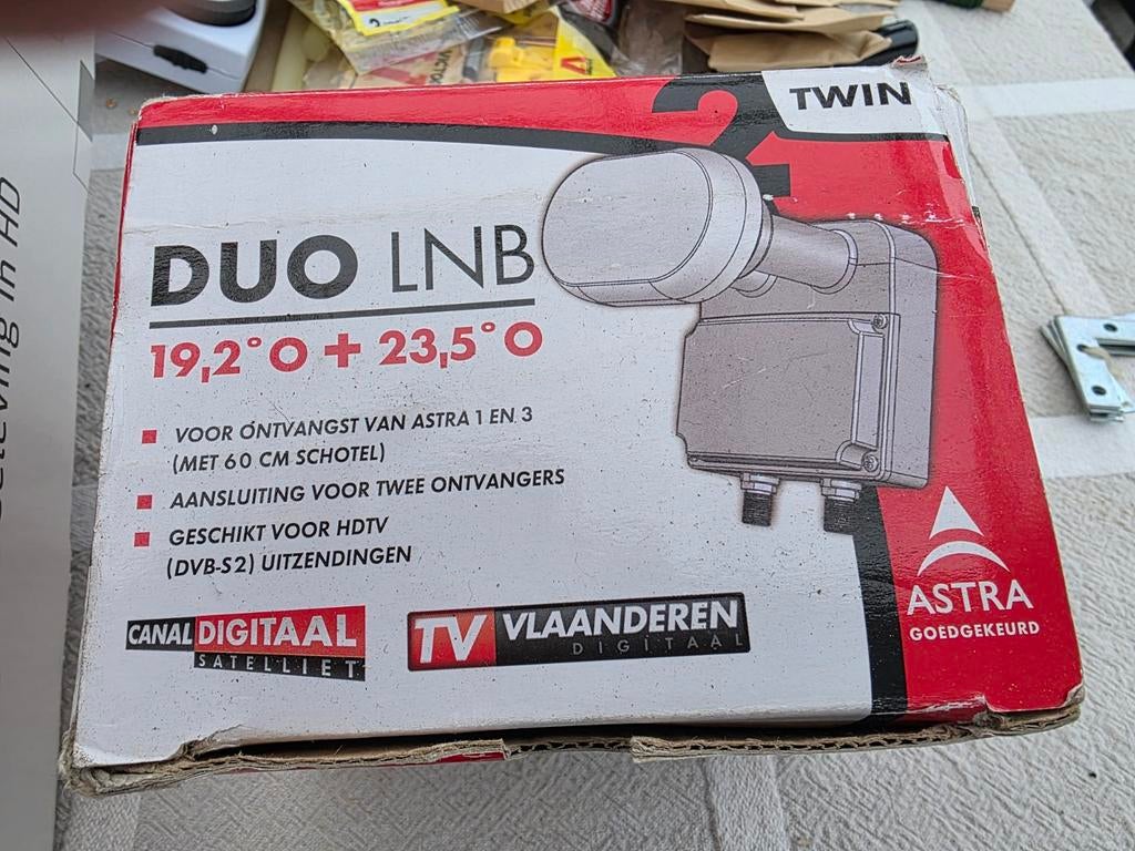 Voor de schotel, Audio, Tv en Foto, Schotelantennes, Ophalen of Verzenden, Overige merken