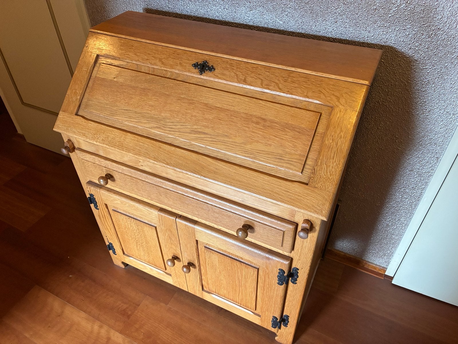 Secretaire van Meubelfabriek Oisterwijk, Ophalen, Opbergruimte, Gebruikt, Hout