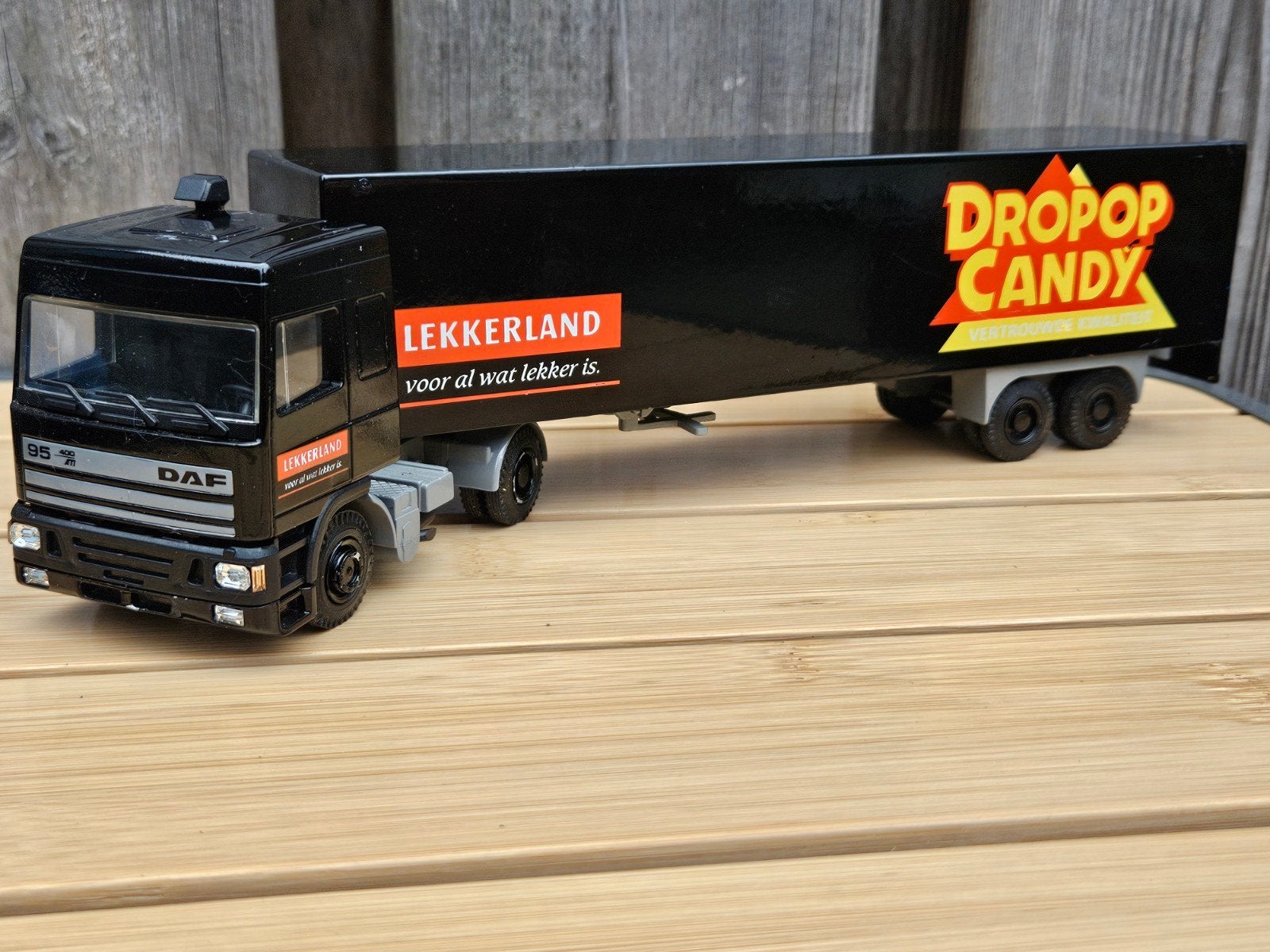 lioncar Daf 95 Lekkerland Dropop Candy, Ophalen of Verzenden, Gebruikt, Bus of Vrachtwagen, Lion Toys