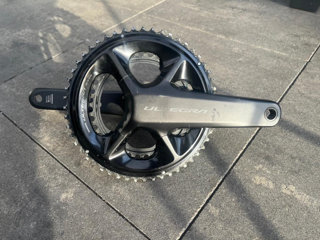 Crankstel Shimano Ultegra FC R8100, Fietsen en Brommers, Fietsonderdelen, Ophalen of Verzenden, Gebruikt, Racefiets, Crankstel of Pedalen