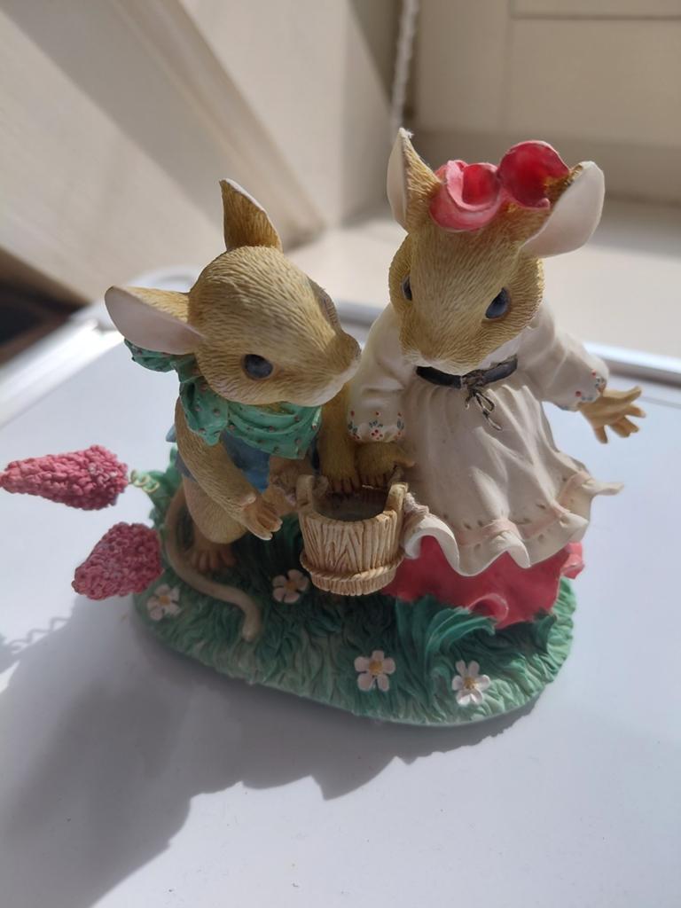 Priscilla's Mouse Tales "Jack And Jill" Beeldje, Ophalen of Verzenden, Zo goed als nieuw, Dier