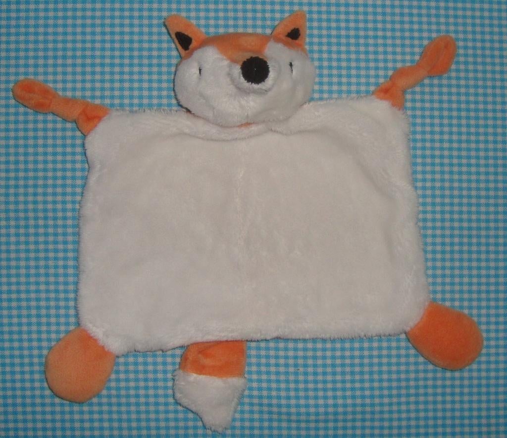HEMA knuffeldoekje VOSJE vos oranje /wit, Kinderen en Baby's, Ophalen of Verzenden, Zo goed als nieuw, Overige typen