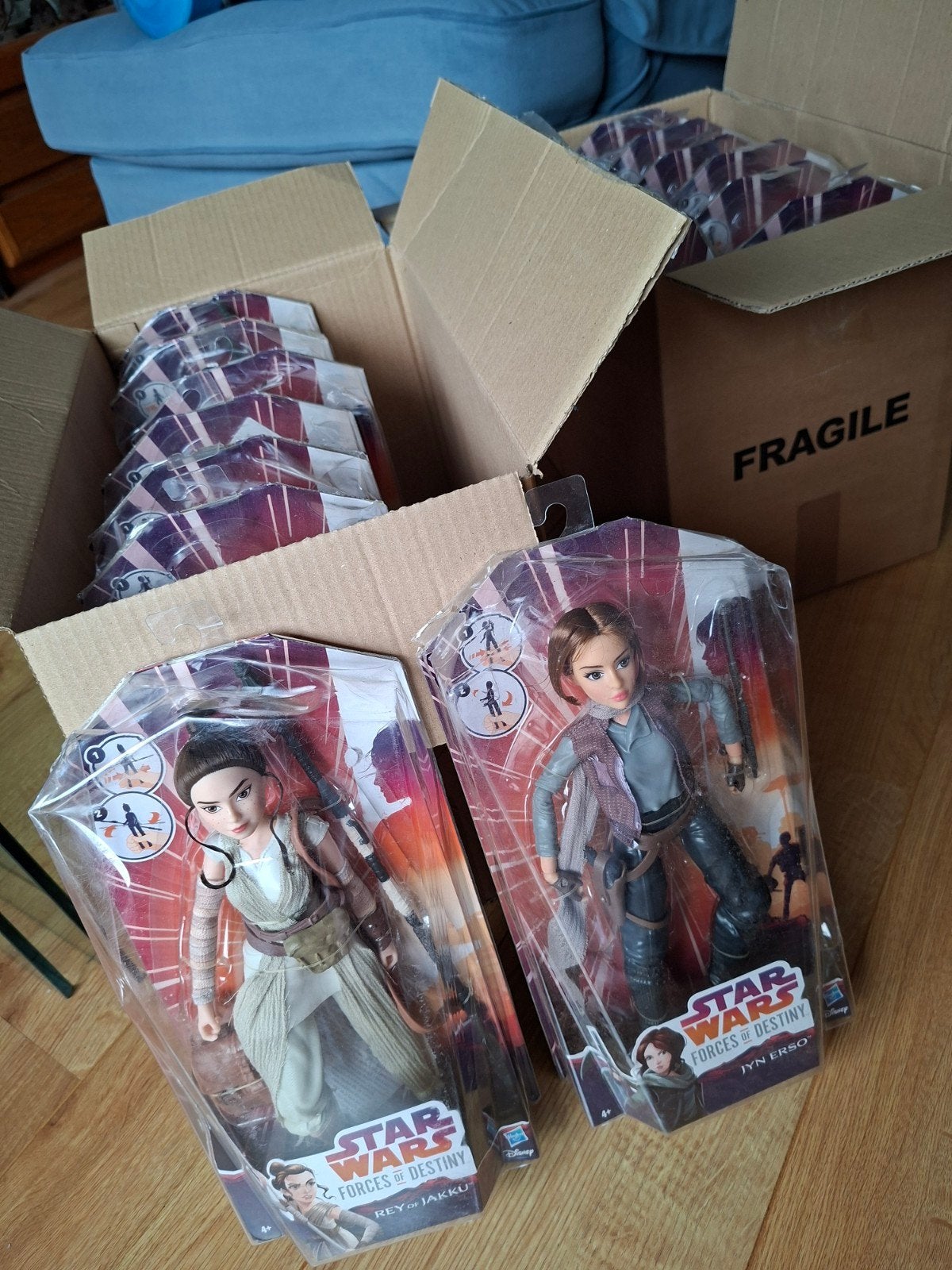 Star Wars figuren Rey of Jakku en Jyn Erso, Ophalen, Nieuw, Actiefiguurtje