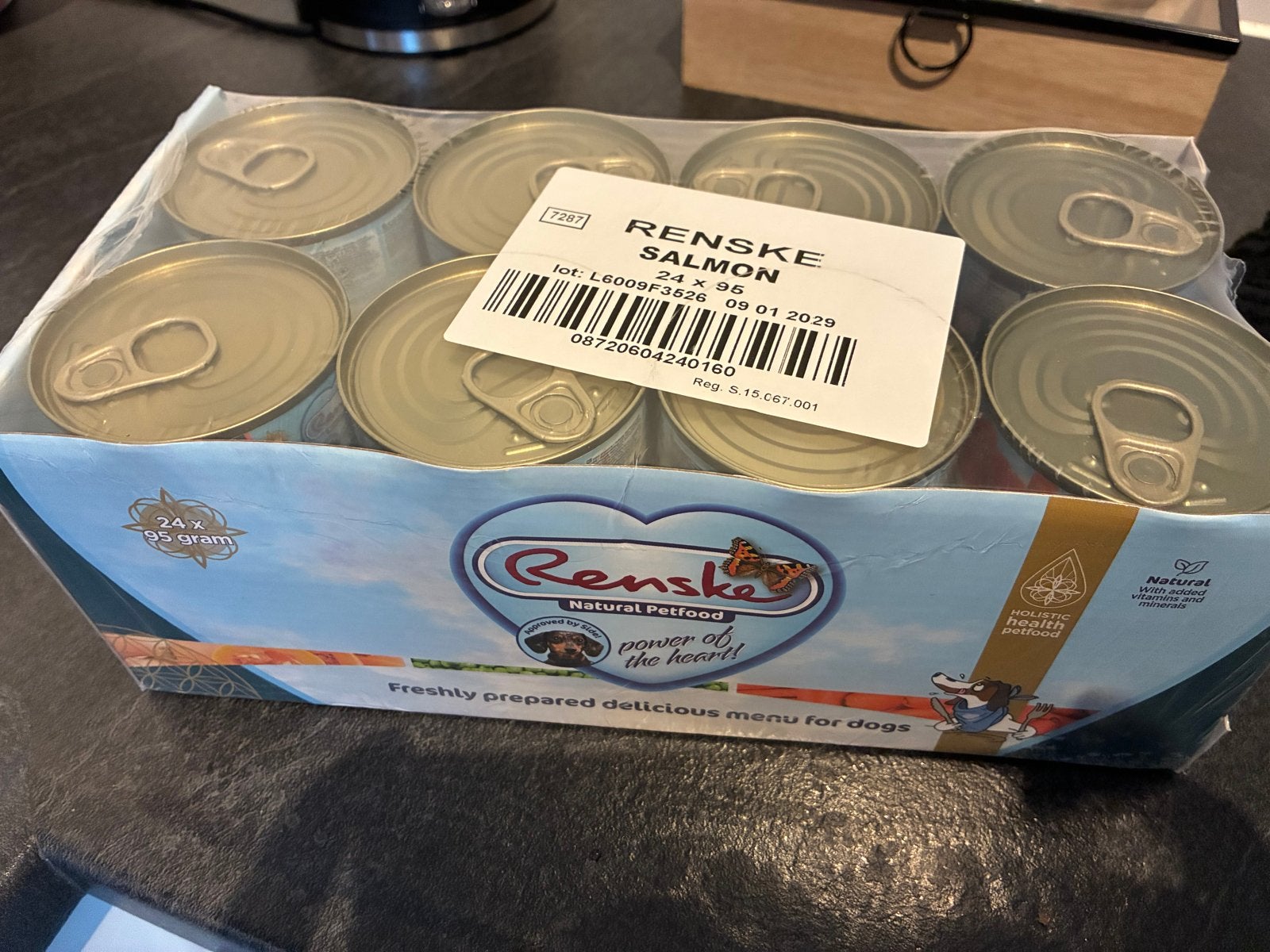 Renske zalm blikvoer voor honden, Dieren en Toebehoren, Ophalen, Hond