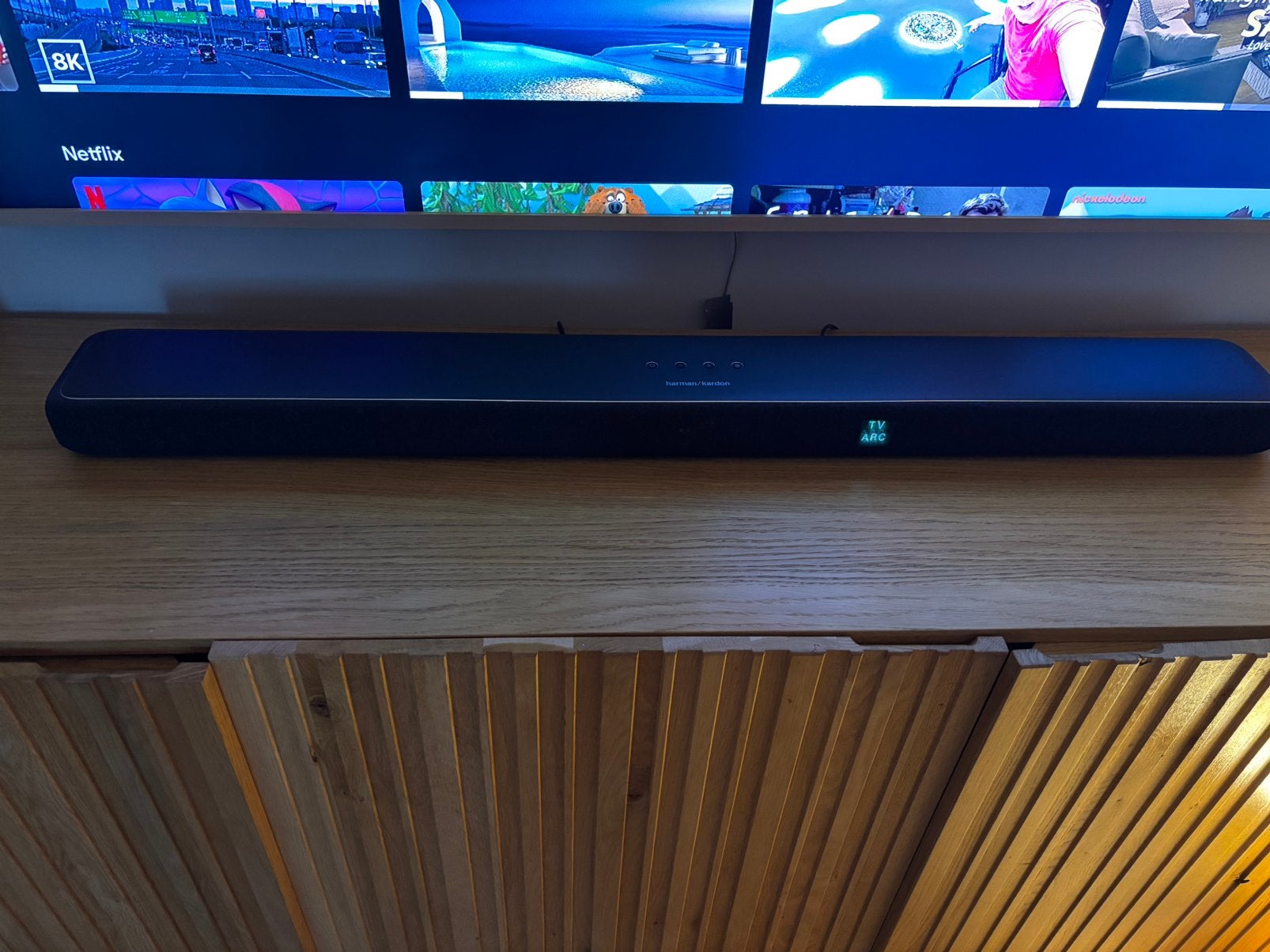 Harman kardon enchant 1300 soundbar met Subwoofer, Ophalen of Verzenden, Bluetooth, Zo goed als nieuw