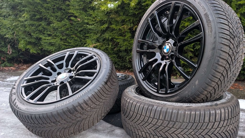 BMW 3 Serie / 4 Serie 18 inch Winterset Styl 403 All Season, Niet ingevuld, 18 inch, Gebruikt, Banden en Velgen