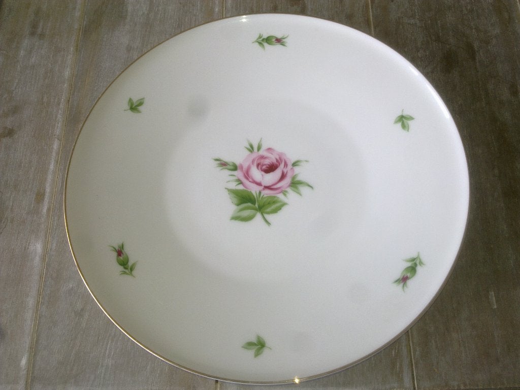 Schaal rozen H&G Selb Bavaria Germany Heinrich 28,5 cm, Antiek en Kunst, Ophalen of Verzenden
