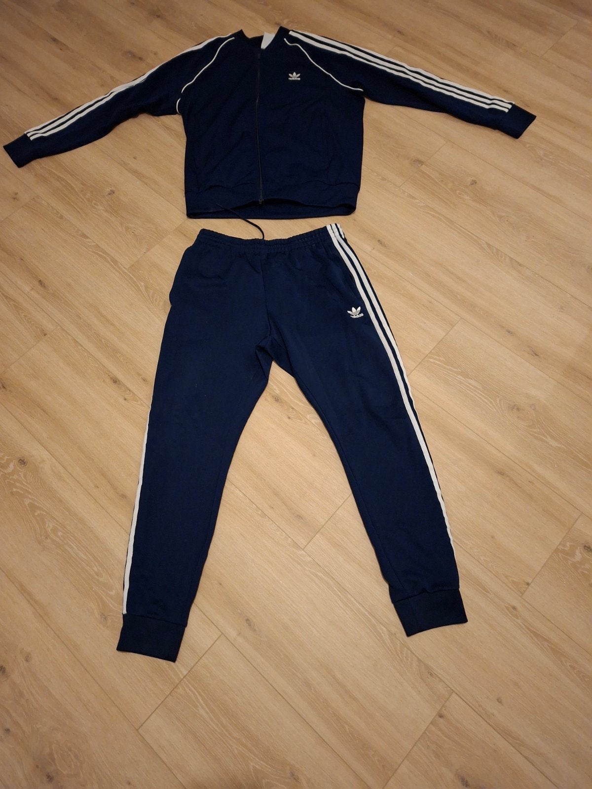 Adidas originals trainingspak blue, Blauw, Overige maten, Ophalen of Verzenden, Zo goed als nieuw